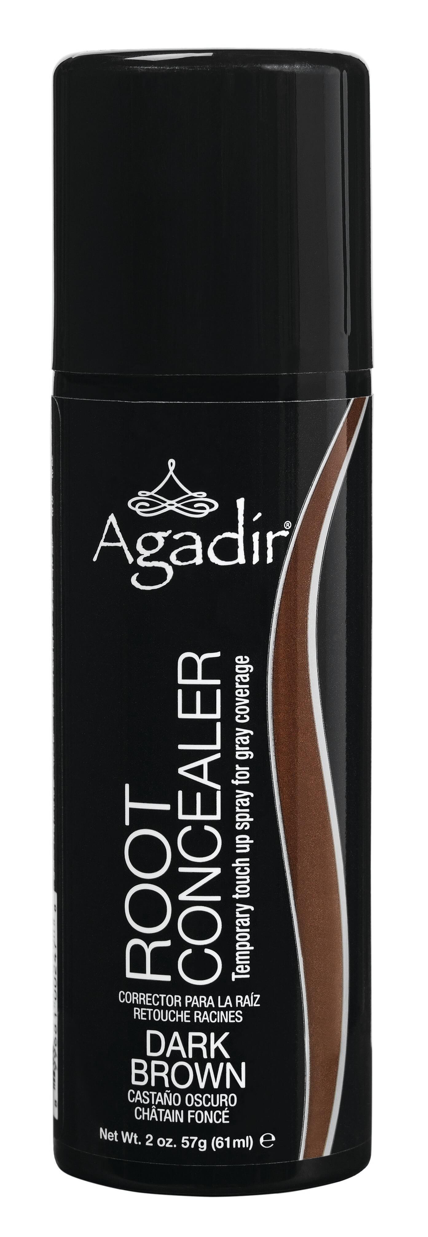 Тонирующий спрей ЧЕРНЫЙ /Agadir Root Concealer Gray Coverage Black 59 ml